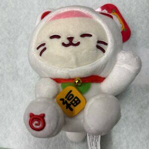 Coosy Anirollz Kittiroll NWT New with Tag Lucky Cat